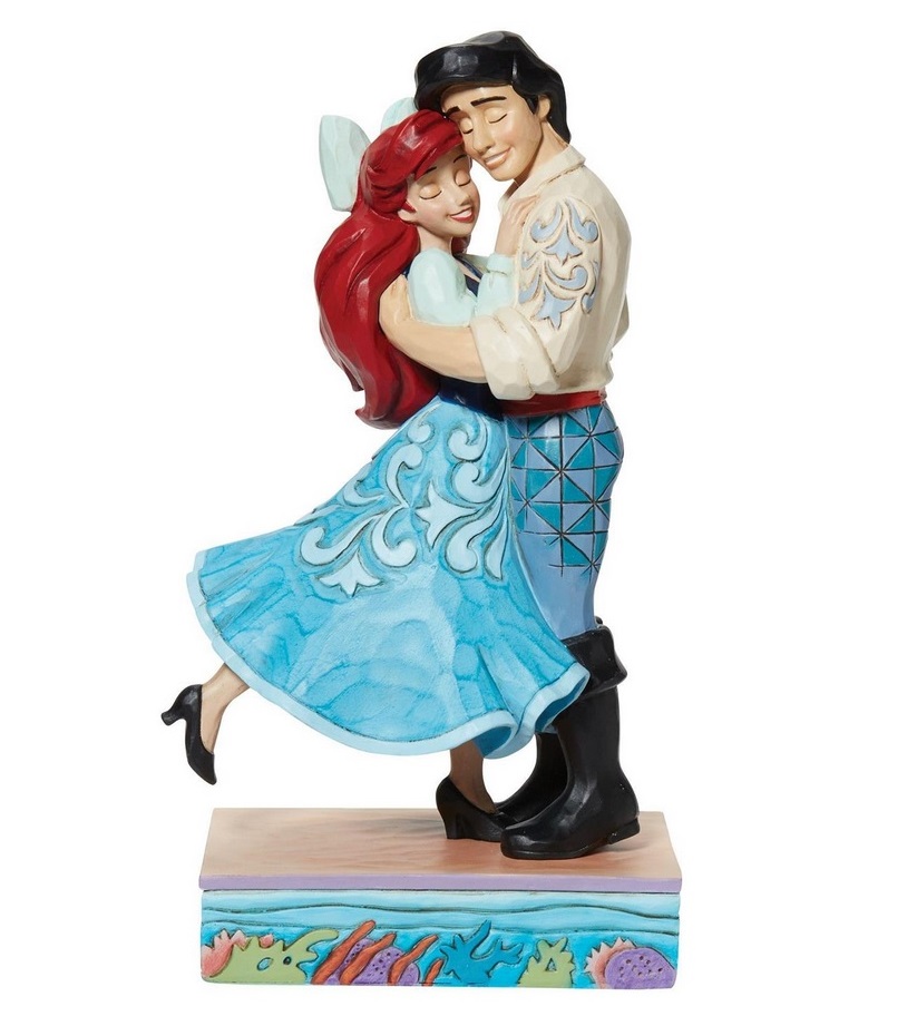 Pre-Order Disney Traditions Little Mermaid Ariel & Eric Love Jim Shore Figurine